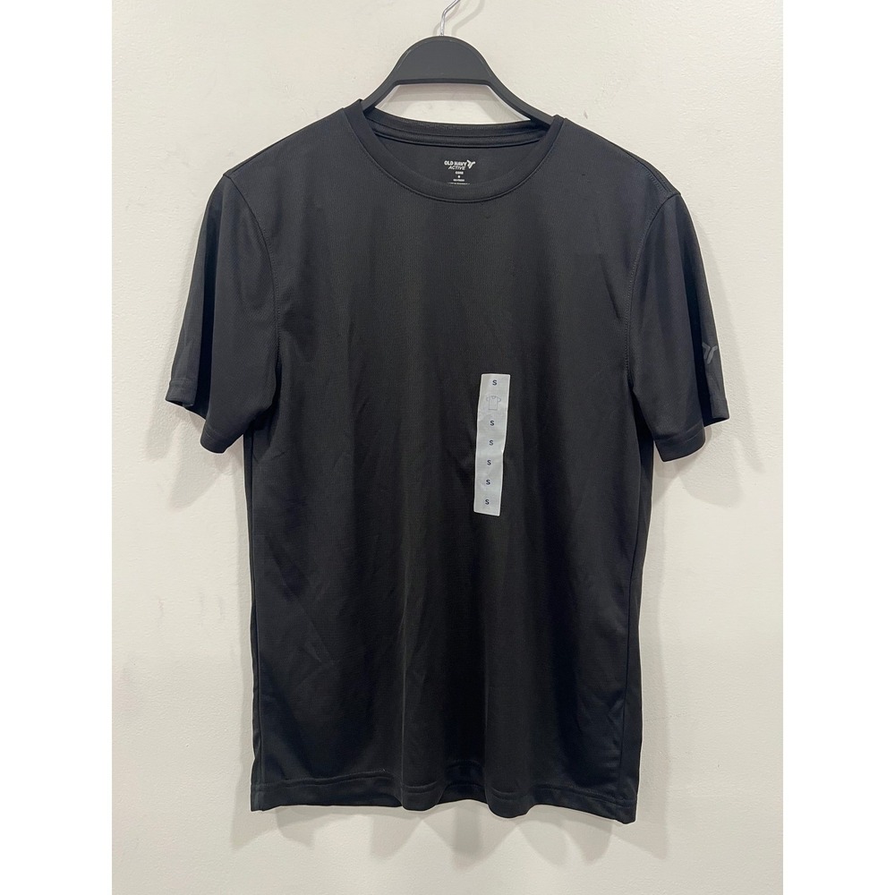 Old Navy Active Shirt Kids Small Black New with tags Core Go Performance Tee